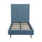 Manhattan Comfort Crosby Twin-Size Bed in Blue BD009-TW-BL - alternate 5